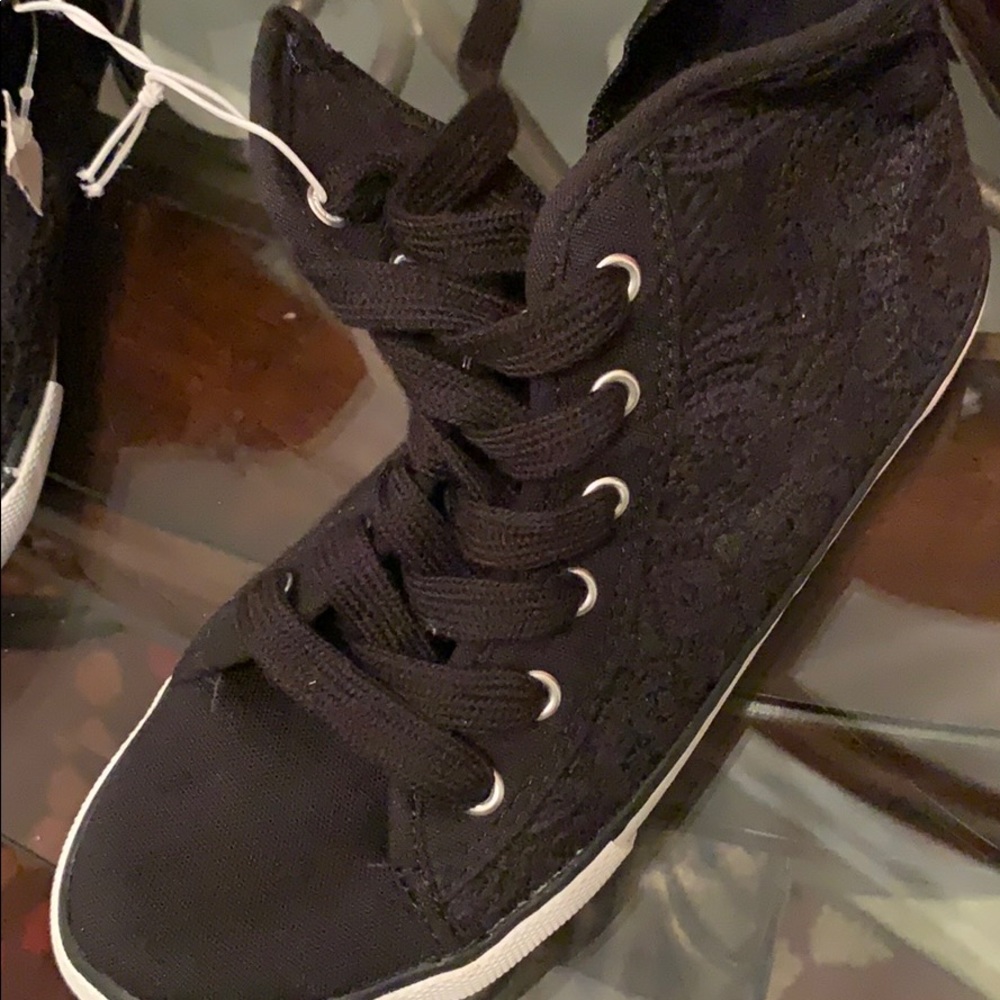 Black kids shoe - Picture 4 of 4